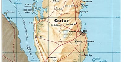 Nya industriområdet qatar karta