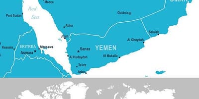 Karta över qatar läge