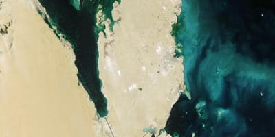 Karta över satellit-qatar 